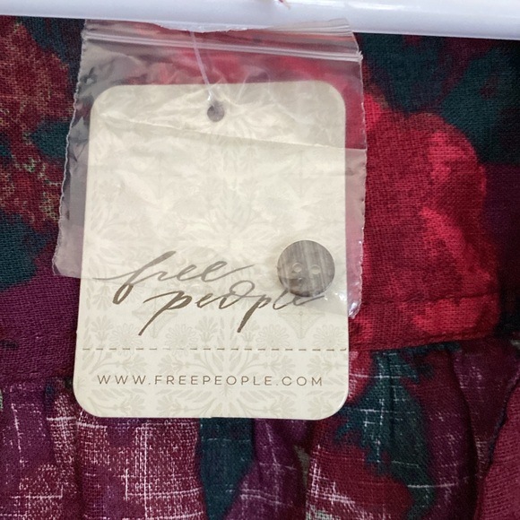 NWT Free the People Floral Blouse - Picture 4 of 8